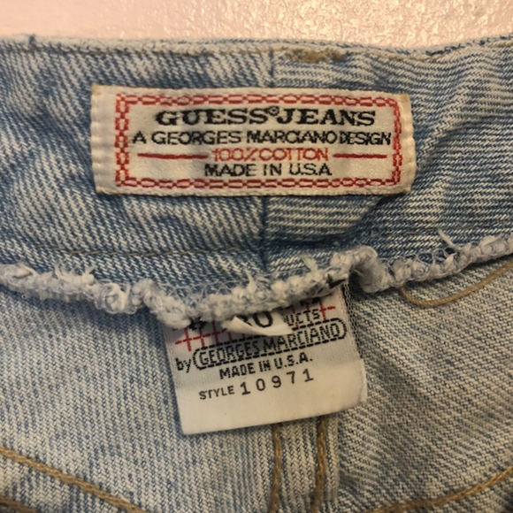 Guess by Marciano Shorts Vintage High Waist Guess Inc Denim Shorts